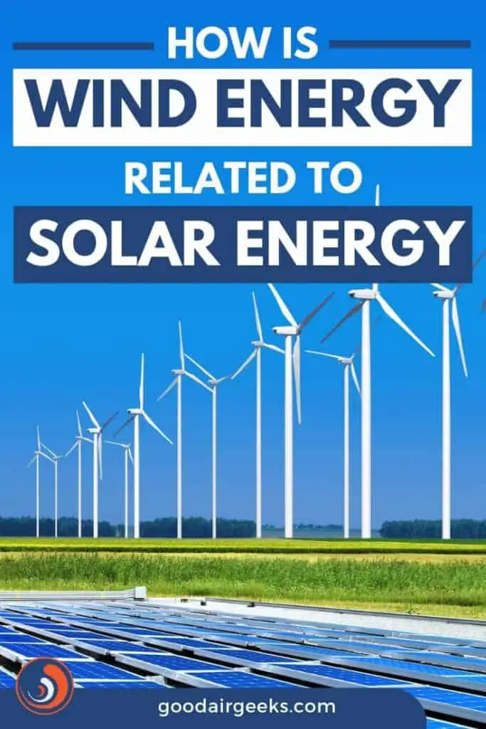 Question How is Wind Energy Related to Solar Energy