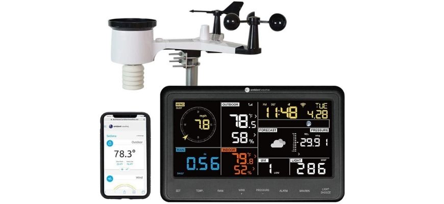 Ambient Weather WS-2902C WiFi Smart Weather Station